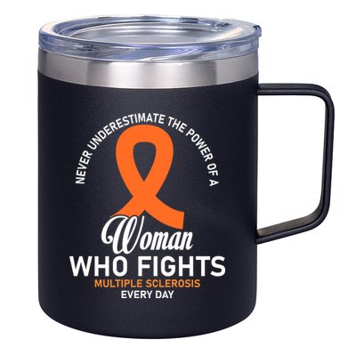 Women Who Fight Multiple Sclerosis Awareness 12oz Stainless Steel Coffee Mug