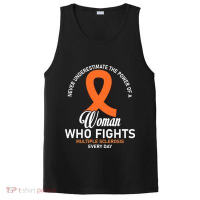 Women Who Fight Multiple Sclerosis Awareness PosiCharge Competitor Tank