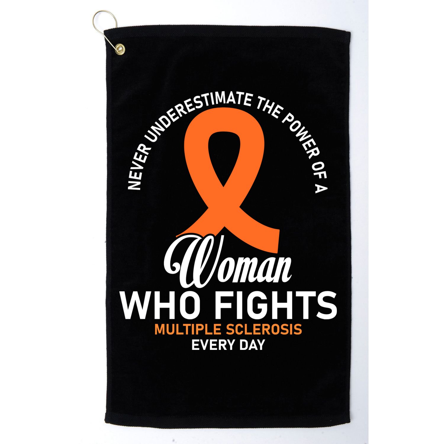 Women Who Fight Multiple Sclerosis Awareness Golf Towel