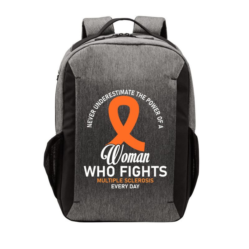Women Who Fight Multiple Sclerosis Awareness Vector Backpack