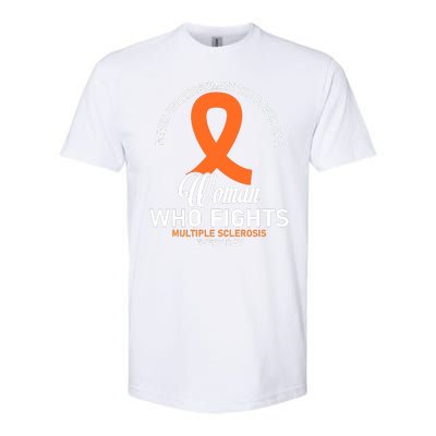 Women Who Fight Multiple Sclerosis Awareness Softstyle® CVC T-Shirt