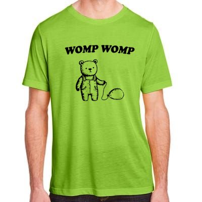 Womp Womp Funny Quote Cartoon Bear Adult ChromaSoft Performance T-Shirt