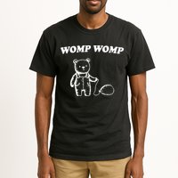 Womp Womp Funny Quote Cartoon Bear Tall T-Shirt