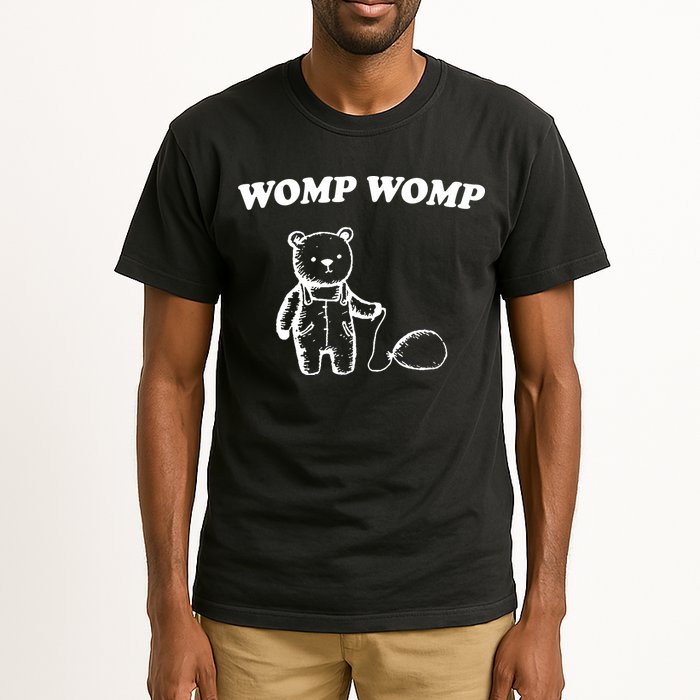 Womp Womp Funny Quote Cartoon Bear Tall T-Shirt