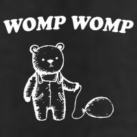 Womp Womp Funny Quote Cartoon Bear 11oz C Handle Ceramic Mug
