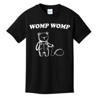 Womp Womp Funny Quote Cartoon Bear Kids T-Shirt