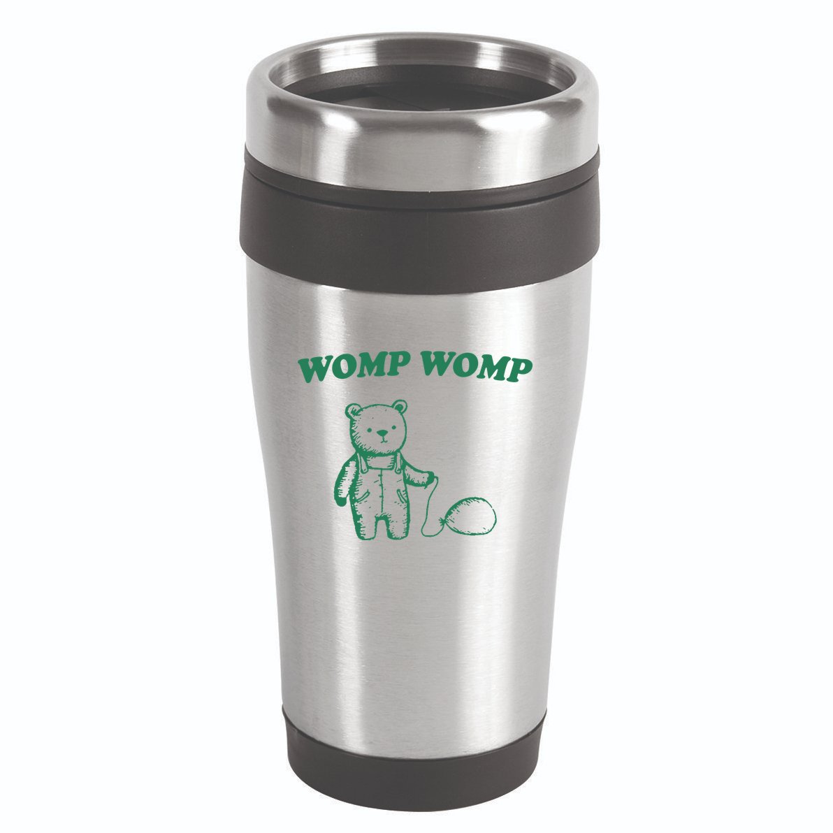 Womp Womp Funny Meme Bear 16oz Travel Tumbler