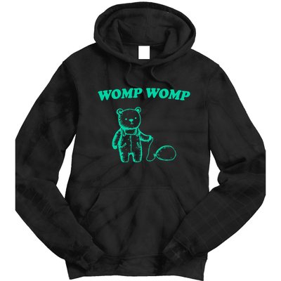 Womp Womp Funny Meme Bear Tie Dye Hoodie