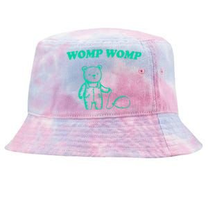 Womp Womp Funny Meme Bear Tie-Dyed Bucket Hat