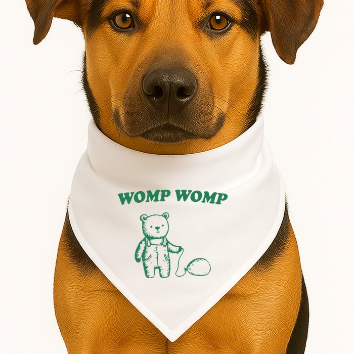 Womp Womp Funny Meme Bear USA-Made Doggie Bandana