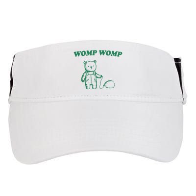 Womp Womp Funny Meme Bear Adult Drive Performance Visor