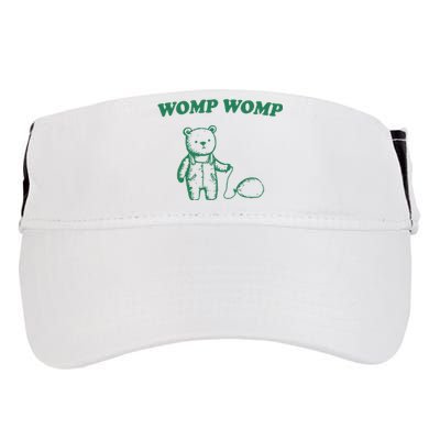 Womp Womp Funny Meme Bear Adult Drive Performance Visor