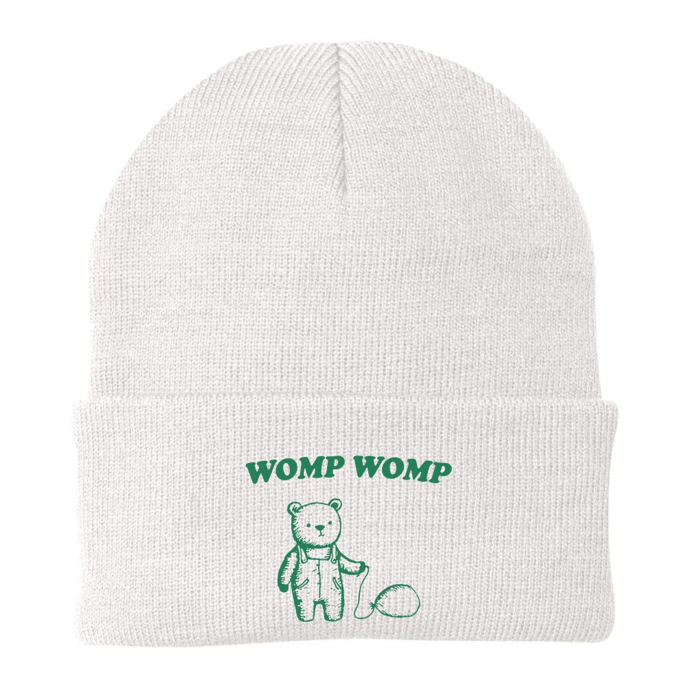 Womp Womp Funny Meme Bear Beanie
