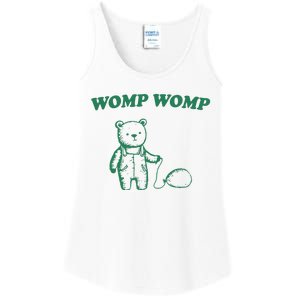 Womp Womp Funny Meme Bear Ladies Essential Tank