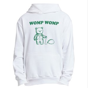 Womp Womp Funny Meme Bear Urban Pullover Hoodie