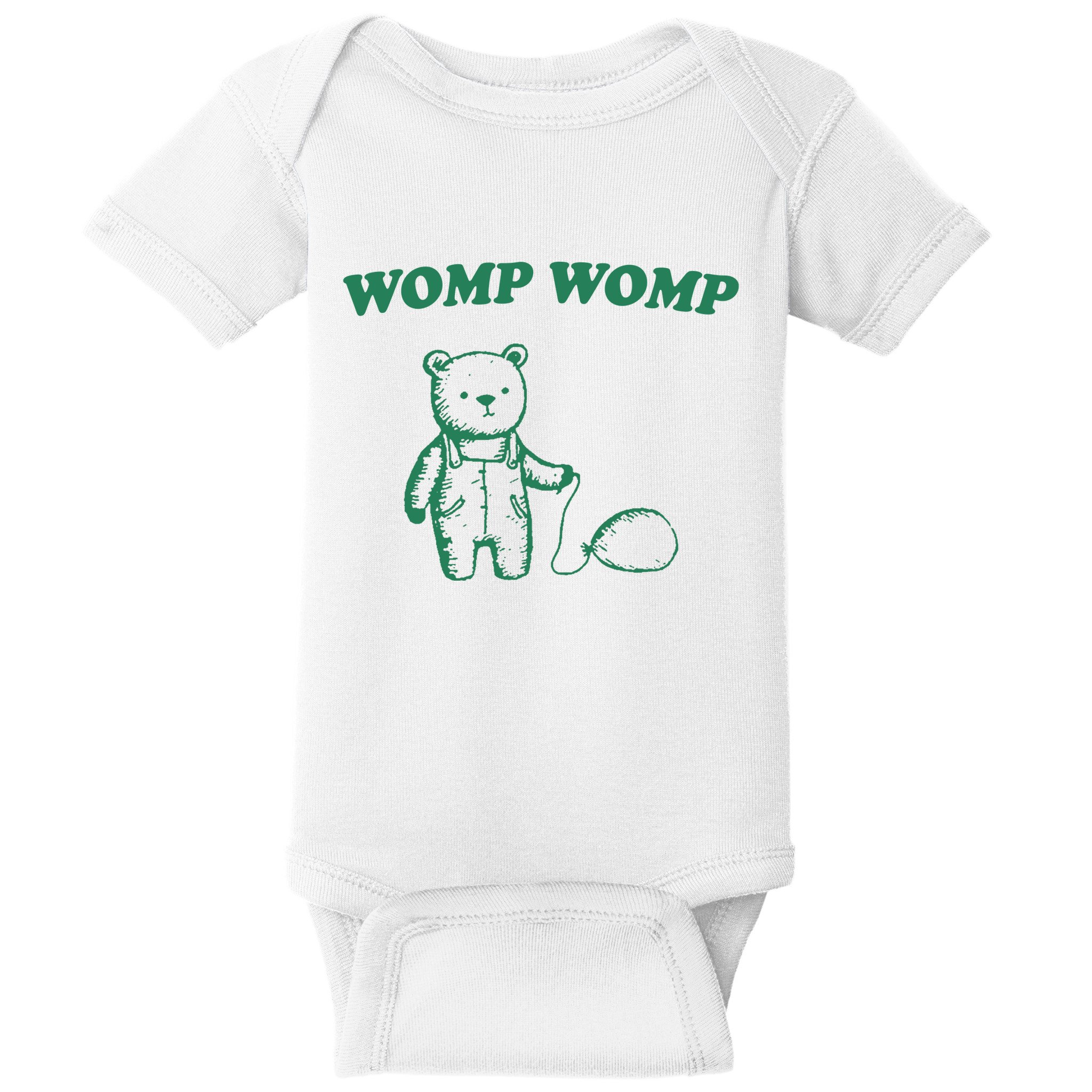 Womp Womp Funny Meme Bear Baby Bodysuit