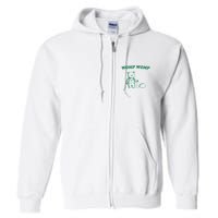 Womp Womp Funny Meme Bear Full Zip Hoodie