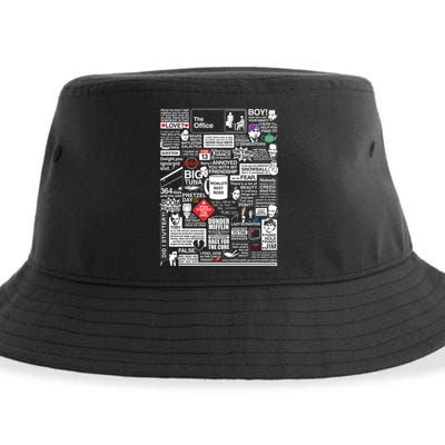 Wise Words From The Office Sustainable Bucket Hat