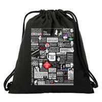 Wise Words From The Office Drawstring Bag