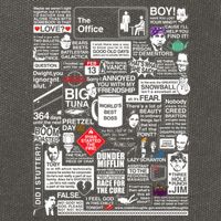 Wise Words From The Office Cotton Canvas Backpack