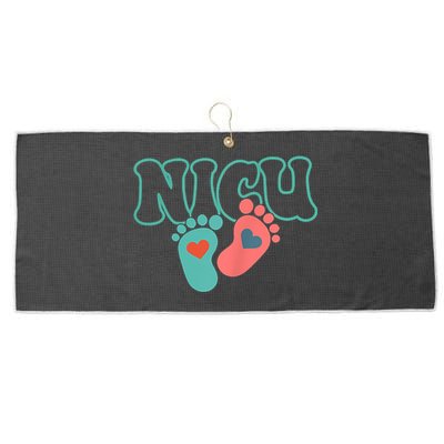 Will Work For Snuggles Nicu Nurse Large Microfiber Waffle Golf Towel