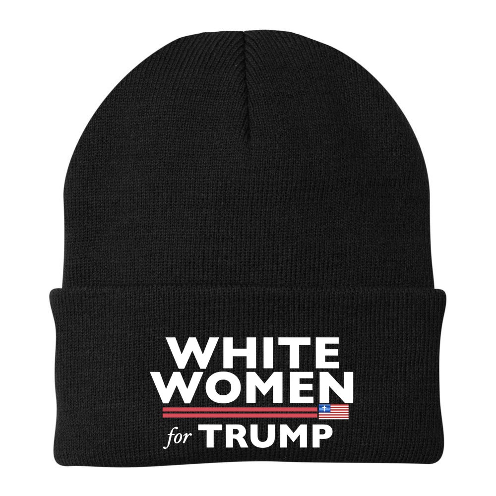White Women For Trump Beanie