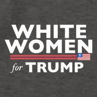 White Women For Trump Vector Backpack