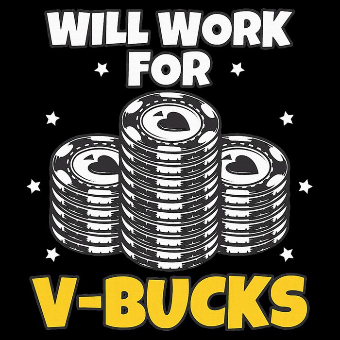 Will Work For Bucks V Gaming Gifts For Rpg Flatbill Hat