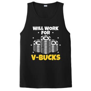 Will Work For Bucks V Gaming Gifts For Rpg PosiCharge Competitor Tank