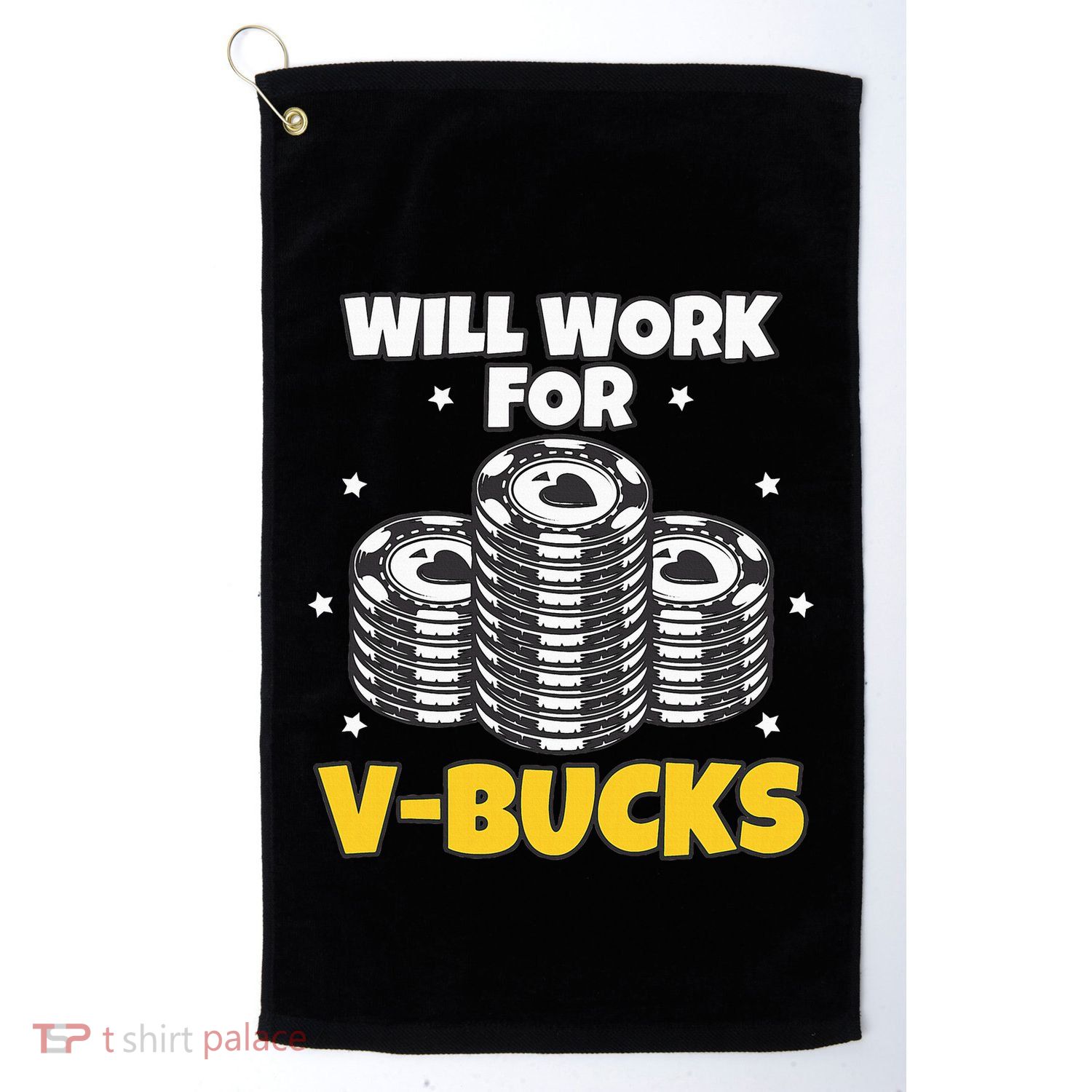 Will Work For Bucks V Gaming Gifts For Rpg Golf Towel