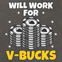 Will Work For Bucks V Gaming Gifts For Rpg Cotton Canvas Backpack