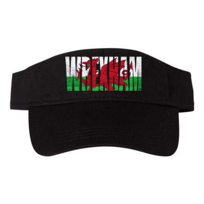 W.R.E.X.H.A.M Wales Flag Welsh Dragon Gifts Apparel Merch Souvenir Valucap Bio-Washed Visor