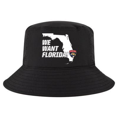We Want Florida Cool Comfort Performance Bucket Hat