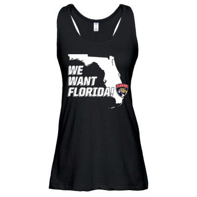 We Want Florida Ladies Essential Flowy Tank