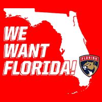 We Want Florida Button