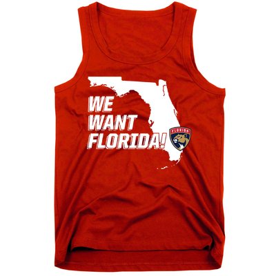 We Want Florida Tank Top