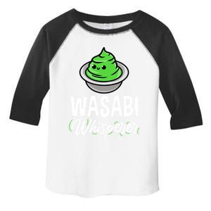 Wasabi Whisperer For Sushi Lover Meaningful Gift Toddler Fine Jersey T-Shirt