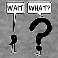 Wait What Funny Grammar Questioning Punctuation Kids Long Sleeve Shirt
