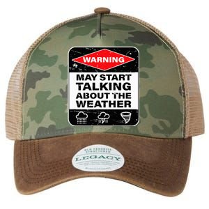 Weather Warning Funny Raining Storms Meteorology Legacy Tie Dye Trucker Hat