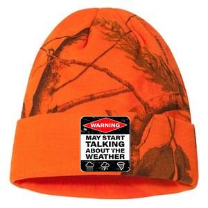 Weather Warning Funny Raining Storms Meteorology Kati Licensed 12" Camo Beanie