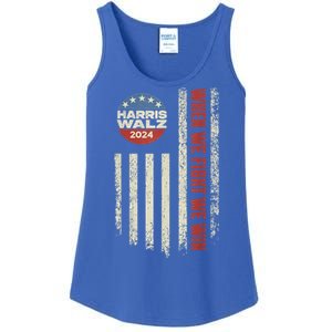 When We Fight We Win Kamala Harris Cat Lady Boho Ladies Essential Tank