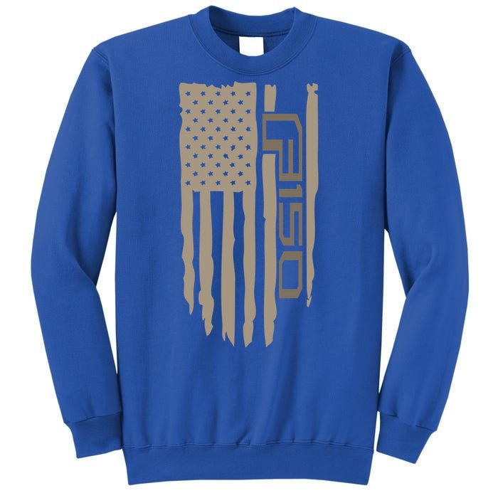 Wandering Wheels F150 American Flag Gift Sweatshirt