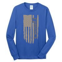 Wandering Wheels F150 American Flag Gift Tall Long Sleeve T-Shirt