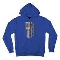 Wandering Wheels F150 American Flag Gift Tall Hoodie