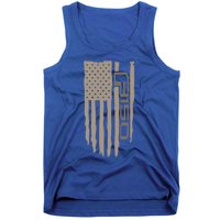 Wandering Wheels F150 American Flag Gift Tank Top