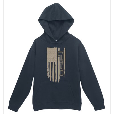 Wandering Wheels F150 American Flag Gift Urban Pullover Hoodie