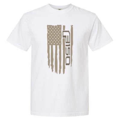 Wandering Wheels F150 American Flag Gift Garment-Dyed Heavyweight T-Shirt