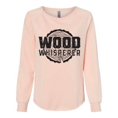 Wood Whisperer Funny Woodworking Womens California Wash Sweatshirt