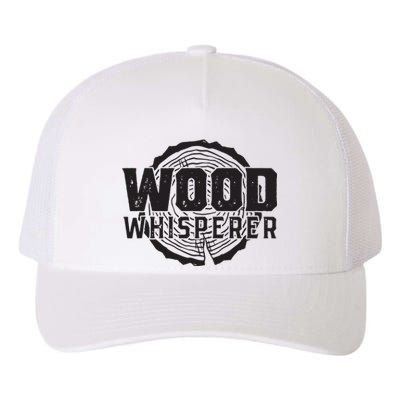 Wood Whisperer Funny Woodworking Yupoong Adult 5-Panel Trucker Hat