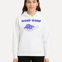 Womp Womp Funny Retro Raccoon Hoodie